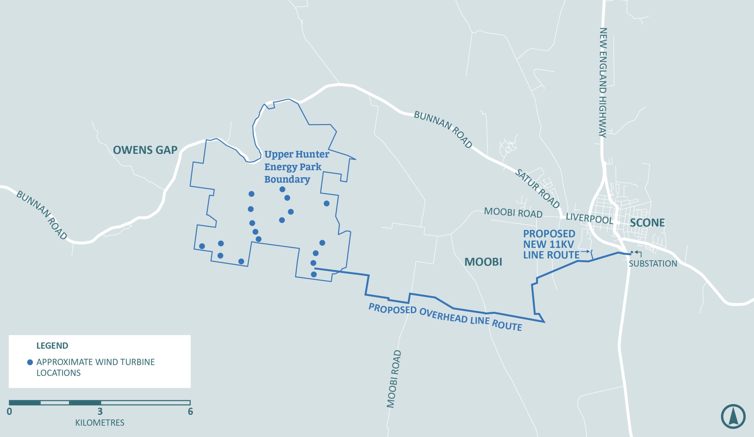 UHEP Project Area Map